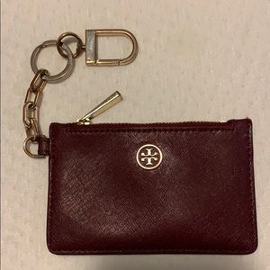 Tory Burch key chain wallet